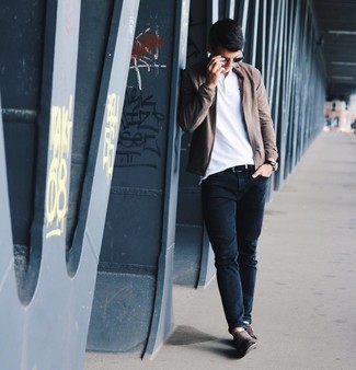 С чем носить синий ремень мужчине