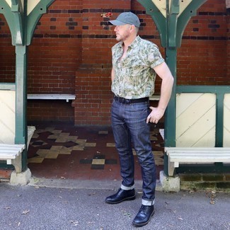 С чем носить синий ремень мужчине