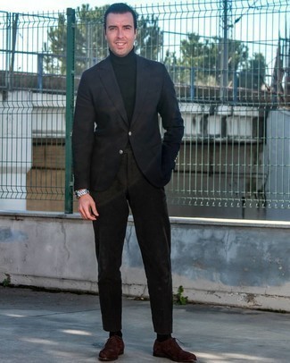 Какие оксфорды носить с синим пиджаком