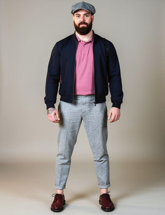 Какие броги носить с синим бомбером