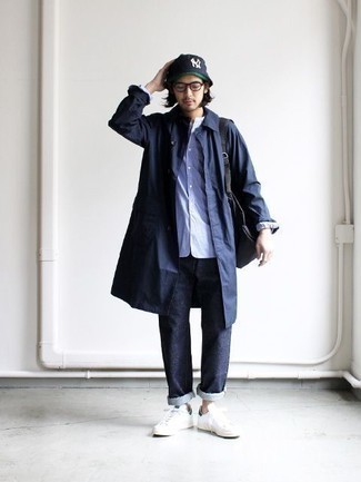 С чем носить синюю панаму мужчине