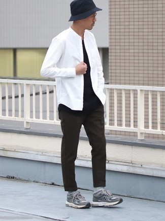 С чем носить синюю панаму мужчине