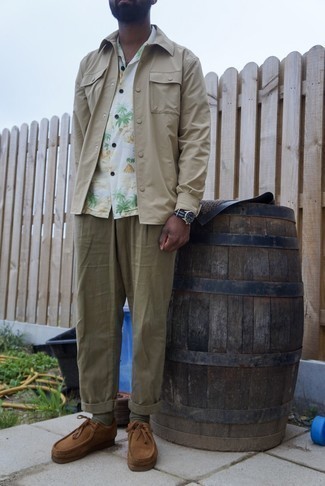 С чем носить синие часы из плотной ткани мужчине