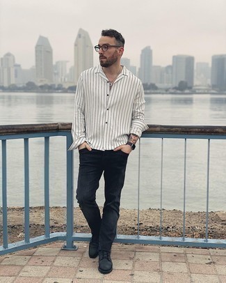 С чем носить синие часы из плотной ткани мужчине