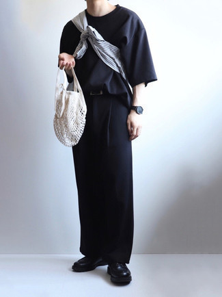 Какие туфли дерби носить с синими брюками чинос