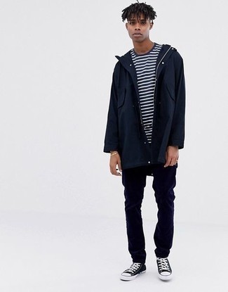 Какие дождевики носить с синими брюками чинос