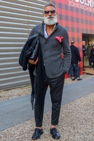 Какие пиджаки носить с синими туфлями дерби