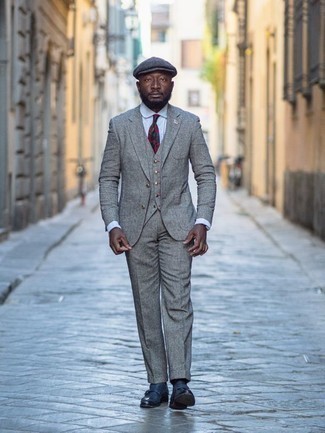 С чем носить синие монки с двумя ремешками