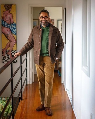 Какие броги носить с синей рубашкой с длинным рукавом