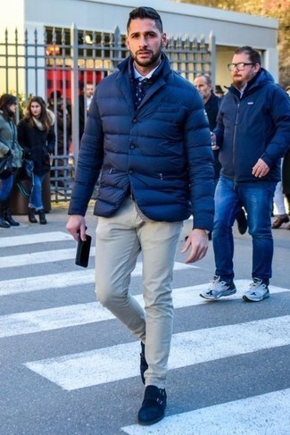 Какие пиджаки носить с синими монками