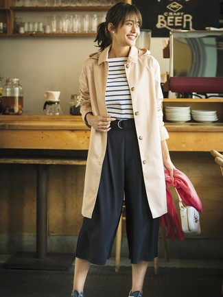 С чем носить синие кеды женщине