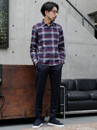 С чем носить синие замшевые лоферы с кисточками