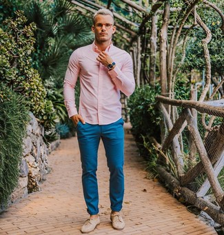 С чем носить синие часы мужчине