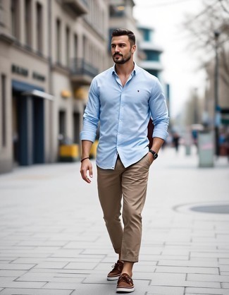 Как носить топсайдеры с брюками чинос