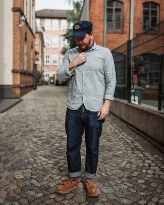 Как носить топсайдеры с джинсами