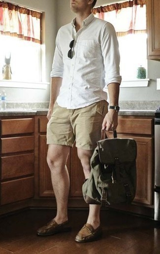 Как носить топсайдеры с шортами