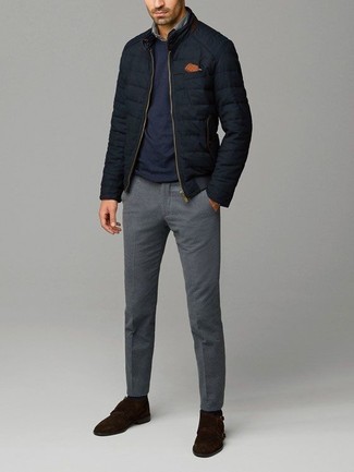 Как носить бомбер с джинсовой рубашкой мужчине