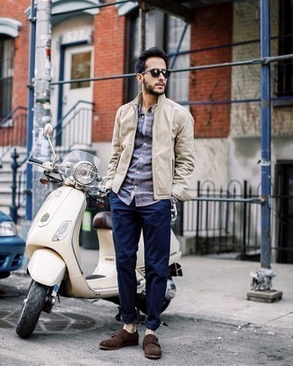 Как носить бомбер с монками