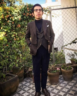 Как носить ботинки броги с пиджаком