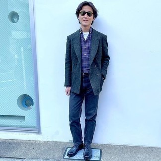 Как носить броги с пиджаком