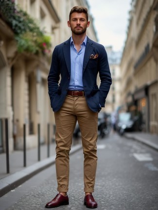 Как носить броги с пиджаком