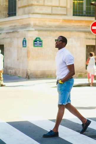 Как носить броги с шортами