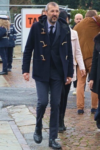 Как носить броги с трикотажным жилетом