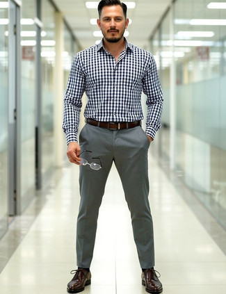 С чем носить коричневый ремень мужчине