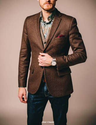 С чем носить коричневый ремень мужчине