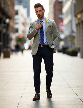 С чем носить коричневый ремень мужчине