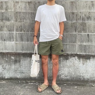 С чем носить коричневый браслет мужчине