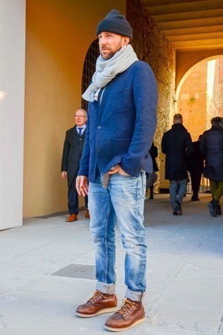 С чем носить коричневый ремень из плотной ткани мужчине