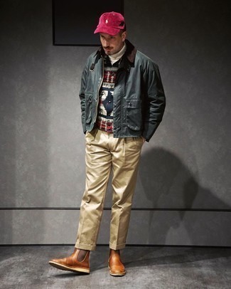 Какие водолазки носить с коричневыми ботинками челси мужчине