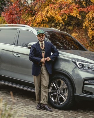 Какие туфли дерби носить с коричневыми брюками чинос