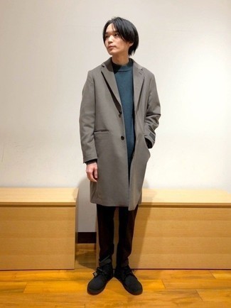 Какие ботинки дезерты носить с коричневыми брюками чинос