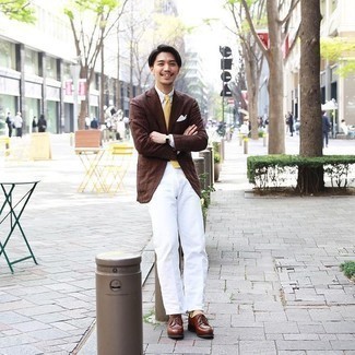 Какие пиджаки носить с коричневыми туфлями дерби