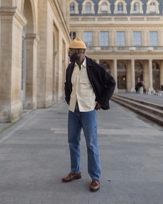 Какие куртки харрингтон носить с коричневыми туфлями дерби