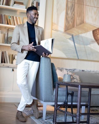 Какие водолазки носить с коричневыми туфлями дерби