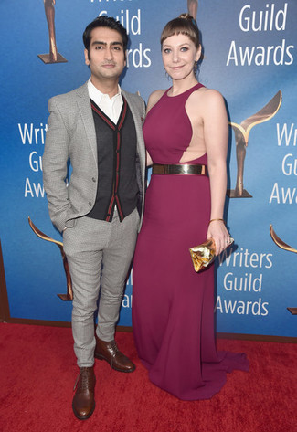 С чем носить коричневые классические ботинки мужчине