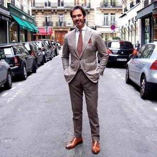 Какие монки носить с коричневыми классическими брюками