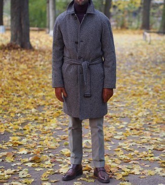 Какие монки носить с коричневыми классическими брюками