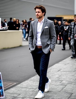 С чем носить коричневый кожаный ремень мужчине