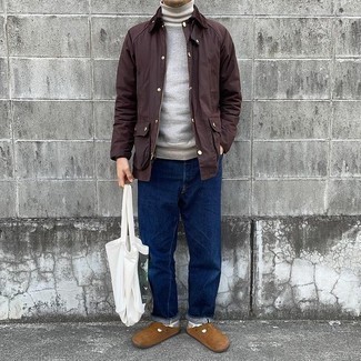 С чем носить коричневые сандалии мужчине