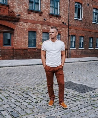 С чем носить коричневые слипоны мужчине