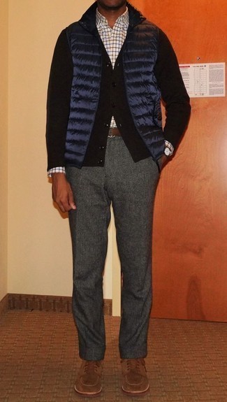 С чем носить коричневый замшевый ремень мужчине