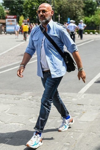 С чем носить коричневый замшевый ремень мужчине