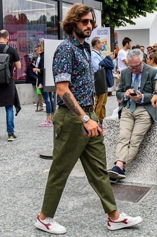 С чем носить коричневый замшевый ремень мужчине