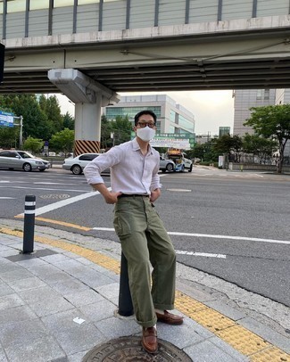 С чем носить коричневый замшевый ремень мужчине