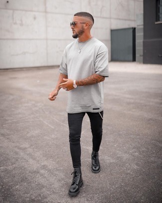 С чем носить коричневые солнцезащитные очки мужчине