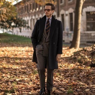 С чем носить коричневые солнцезащитные очки мужчине